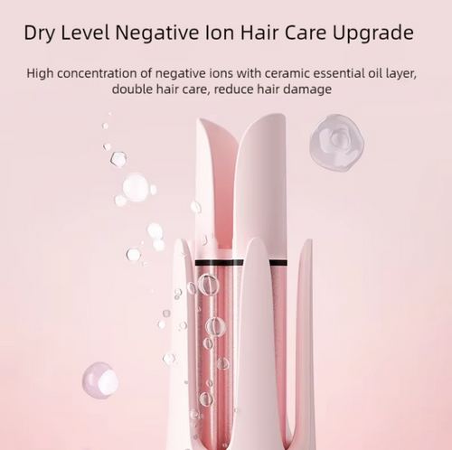 Professional 32mm Ceramic Hair Curling Iron Wand - Electric Salon Styling Tool
