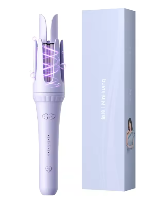 Professional 32mm Ceramic Hair Curling Iron Wand - Electric Salon Styling Tool