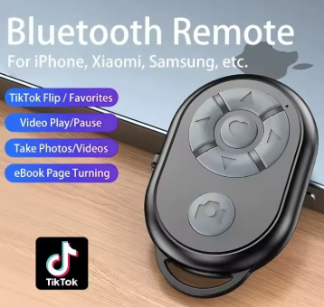 Τηλεχειριστήριο Bluetooth για κινητό — φωτογραφίες, βίντεο και scroll