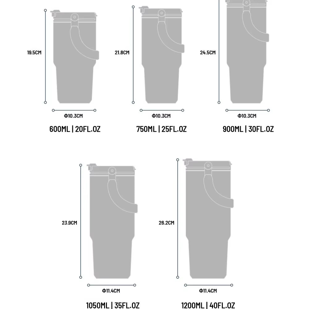 Elevate Your Hydration: Large-Capacity Stainless Steel Vacuum Thermos with Dual-Drink Functionality